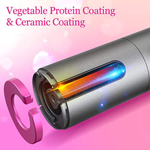 مكواة تجعيد الشعر الرقمية 