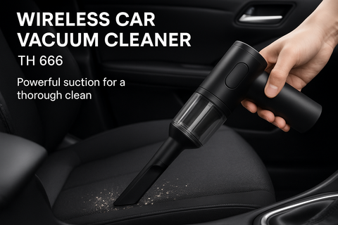 Facebook Ad for Wireless Car Vacuum Cleaner